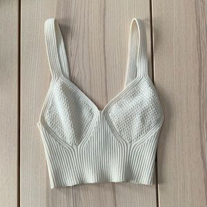H&M Conscious Crochet Knit Crop Too